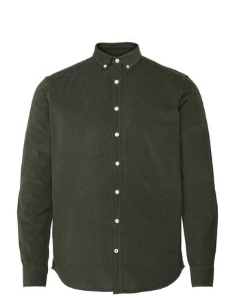 Johan Baby Corduroy Shirt Skjorte Uformell Grønn Kronstadt