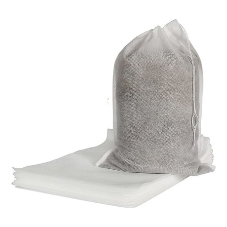 100 kappaletta suuria kylmiä kuplattomia pusseja kertakäyttöinen kahvinsuodatinpussi hienosilmäinen suodatinpussi jääkahvin valmistukseen (FMY)