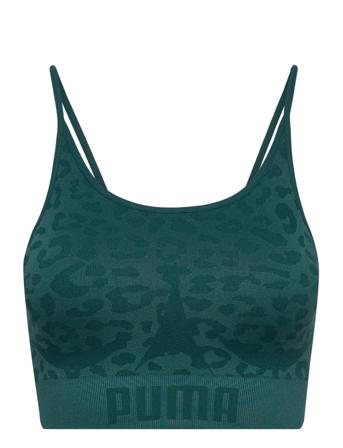 Low Impact Formknit Seamless Long Line Bra Patterned PUMA