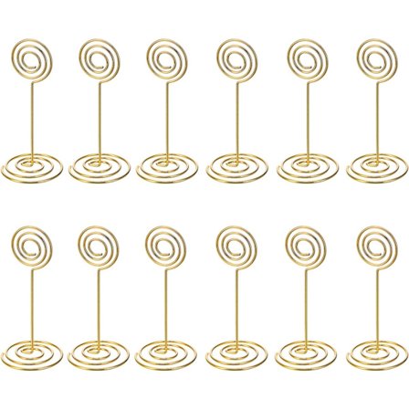 12 Bordsnummerhållare/Fotohållare för bord - Perfekt