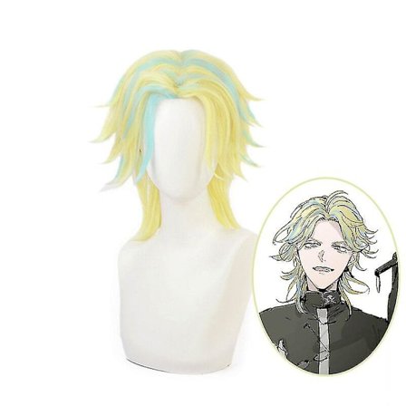 Tokyo Revengers Rindo Haitani Kultasekoitettu Sini Lyhyt Peruukki Cosplay