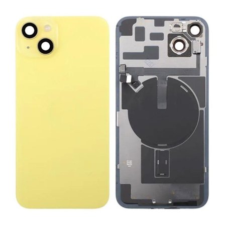 iPhone 14 Plus Baksida Glas - Gul