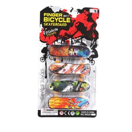 Fingerboard, finger skateboard, 4st