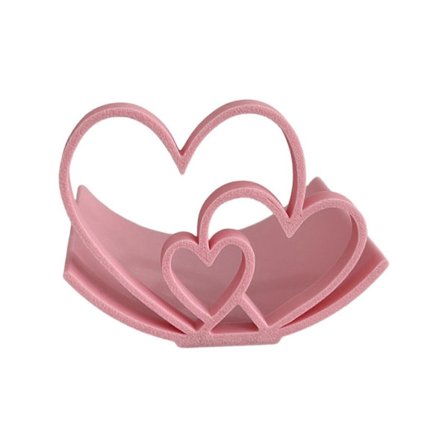 Minimalistisk Hjerteformet Papirrullholder Romantisk Stående Toalettpapir Oppbevaringsorganisatorer for Enkel Baderomsdekor Hvit[HK]