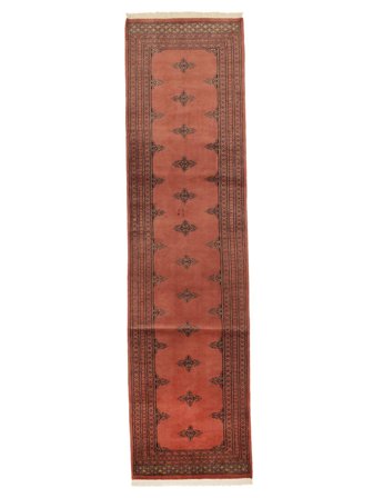 Oriental Pakistan Bokhara 2Ply Rug 80X306 Runner Dark Red/Brown Wool, Pakistan