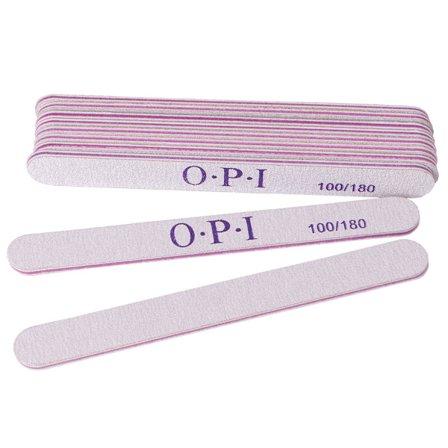 Profesjonell dobbeltsidig neglefil for manikyr, smirgelkorn 100/180