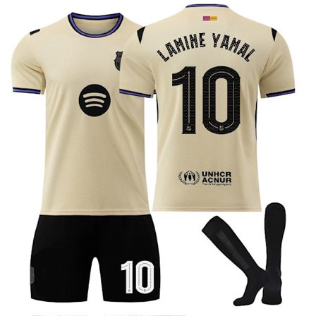 2526 Barcelona Bortedrakt UEFA Champions League fotballdrakt nr. 10 Yamal