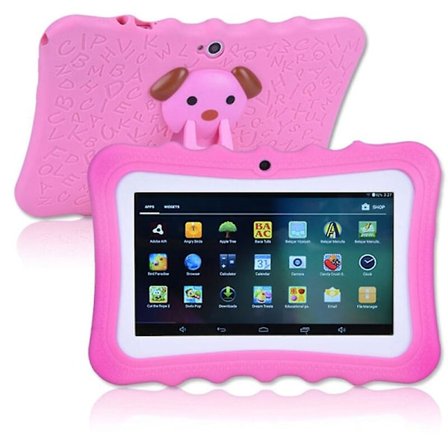 7" Børnetablet Android Tablet Pc 8gb Rom 1024*600 Opløsning Wifi Børnetablet Pc, Pink