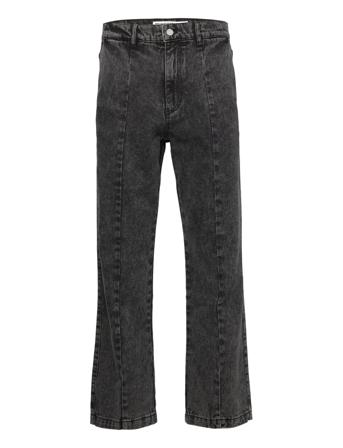 Trousers Alef Denim Front Seam Farkut Musta Schnayderman's