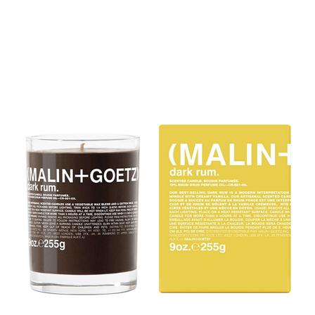 Malin+Goetz Dark Rum Candle 255 g, Tøj & Bolig, Lys & Lamper, Duftlys