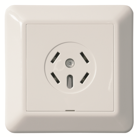 Elko RS Telefonjack infällt, rikstele, Strömbrytare & vägguttag