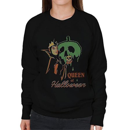 Disney Snow White Evil Witch Queen Of Halloween Sweatshirt för kvinnor