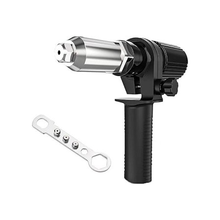 Elektrisk nitteværktøj, nitteværktøjsadapter nittepistol kerne træk tilbehør vedhæftninger trådløs nittemaskine boremaskine samlingsadapter