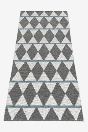 Horredsmattan - Plastteppe Zigge 70x200 cm - Grå - Plasttepper - 70X200 - Fra Homeroom
