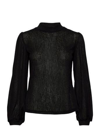 Frmeleaf 1 Blouse Bluse Langermet Svart Fransa