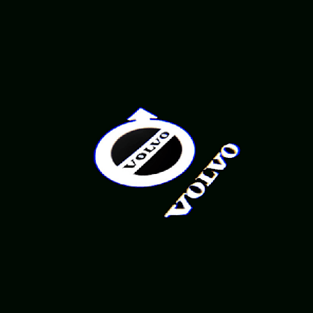 Mukautetut Volvo-tervetulovalot S90 S80L S60L XC60 Jälkiasennettavat laserprojektio-ovivalot (2 kpl)