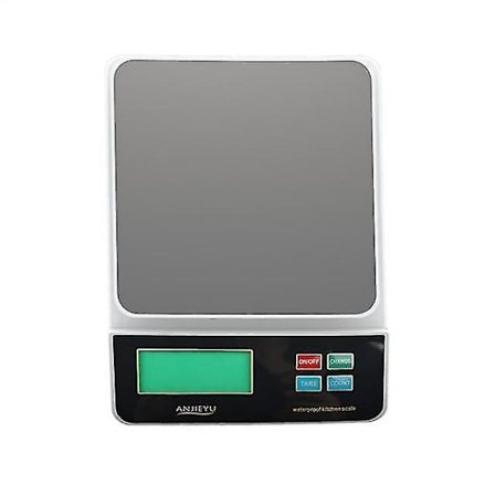 Laderbar Kaffe Dryppvekt Digital LED-Skjerm Ingen Batteri