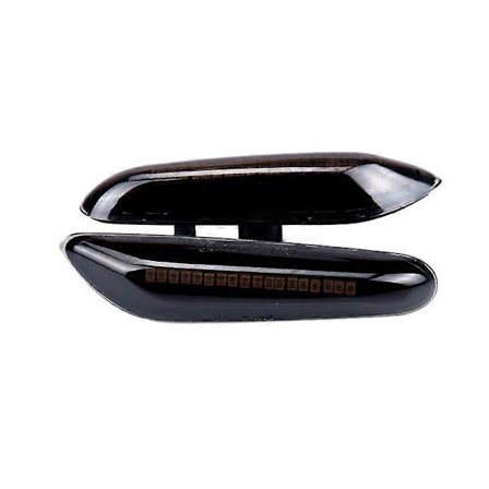 2 ST Led Dynamisk Blinkers Sidomarkeringsljus Sekventiell Blinklampa för - E46 E36 E60 E61 E90 E9[D]