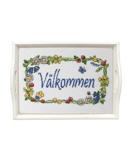 Broderikit Välkommen