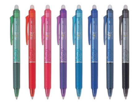 Pilot Gelpenna Frixion Clicker 0,5 grön - Lyreco - Kontorsmaterial - Pennor - Gelpennor raderbara