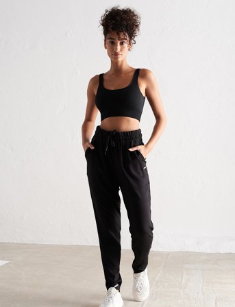 aim ́n Black Comfy Sweatpants - Black - XL