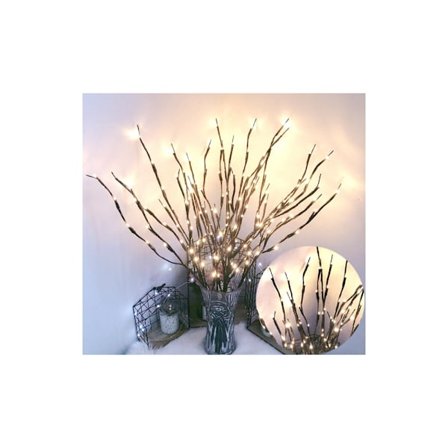 Varmt LED-ljus med grensimulering för julrum och sovrum