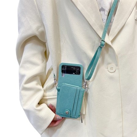 Samsung Galaxy Z Flip 4 - Mobilskal med Korthållare