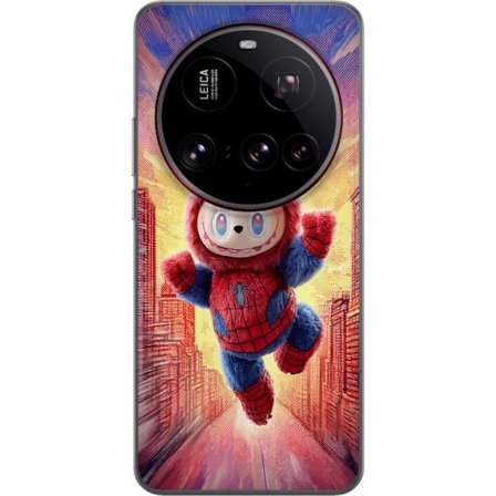 Kompatibelt Mobilskal till Xiaomi Xiaomi 15 Ultra Sovande valp med glasögon på en bok mysigt varmt motiv med studiekänsla charmigt djurtema med mju