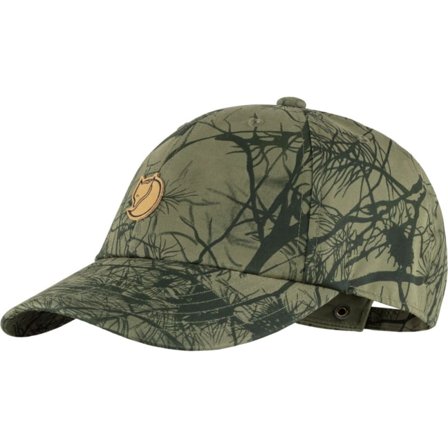 Fjällräven Lappland Camo Cap Unisex caps Green L/XL