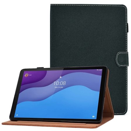 Lenovo Tab M10 (Gen 3) enkelt läderfodral - Grön