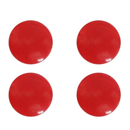 4 stk Running Bib Clips Fikseringssystem Race Marathon Farverigt Antal Spænder Fastgørelseselementer Holder Plastknap Klemmeholdere