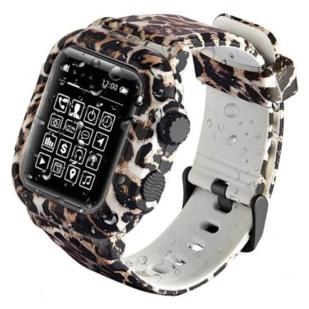 Apple Watch Series 4 44mm klockarmband - Leopard