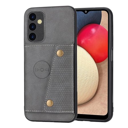 Samsung Galaxy A55 5G - Lyxigt Retro Flip Fashion Plånboksskal