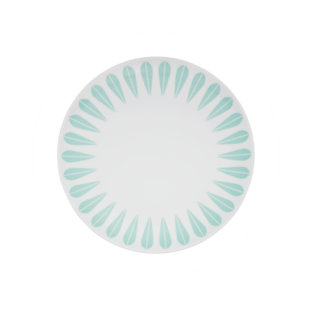 Lucie Kaas Tallerken Lotus 21cm Mintgrønn
