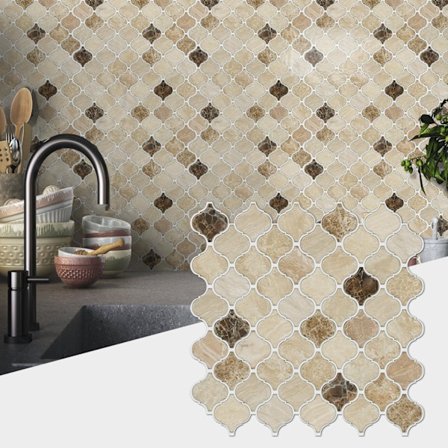 12-arkkinen irrotettava lattialaatta-tarra 12 x 12 tuumaa, takaseinädekore, lattiamuurit