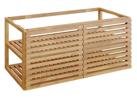 OFYR Storage Insert PRO 2 doors TW Large Träinsats teakträ, Utemöbler