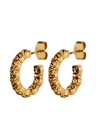 Dyrberg & Kern RAQUEL BROWN Örhänge Smycken klockor Dam Brun ONESIZE