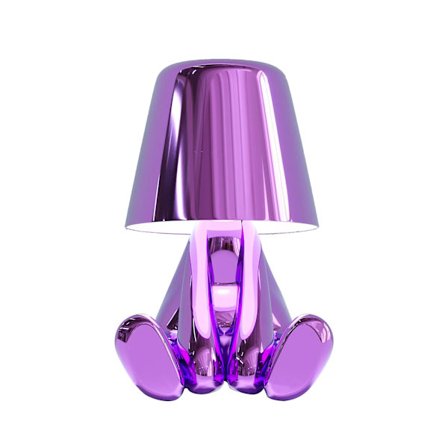 Thinker - Lampe Kollektion Kreativ Lille Guldfigur Stue