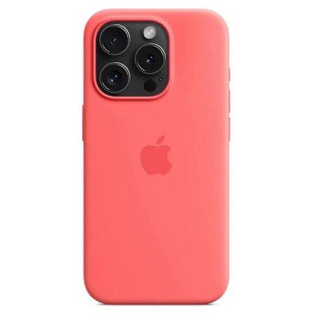 Silikonecover til iPhone 15 Pro, MagSafe-kompatibelt Rød iPhone 15 Pro Red