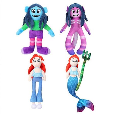 Ruby Gillman Teenage Kraken Plysjpute Leker Tegneserie Søt Kawaii Utstoppet Myke Plysjdukker for Rom Sofa Dekor Barnegave