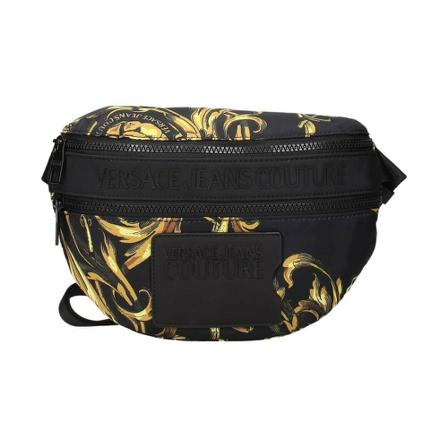 Versace Jeans Couture Baroque Regalia Bælte Taske Sort, Dame, Størrelse: ONE Size