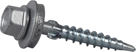 ESSVE 63238 Farmarskruv 4,8x35 mm, vingar, borrspets Silver, 250-pack, Infästning