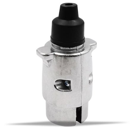 Hållbar 7-stifts uttag i aluminiumlegering för släpvagn lastbil bogsering elektrisk