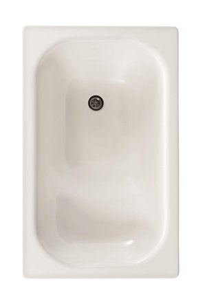 Gustavsberg GB2110510100 Sittebadekar med bunnventil, 650x1050 mm, Baderom