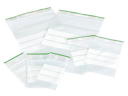 Blixtlåspåse med skrivfält 70x100mm MT 1000/fp - Lyreco - Emballage och lagerutrustning - Bärkassar och Påsar - Blixtlåspåsar