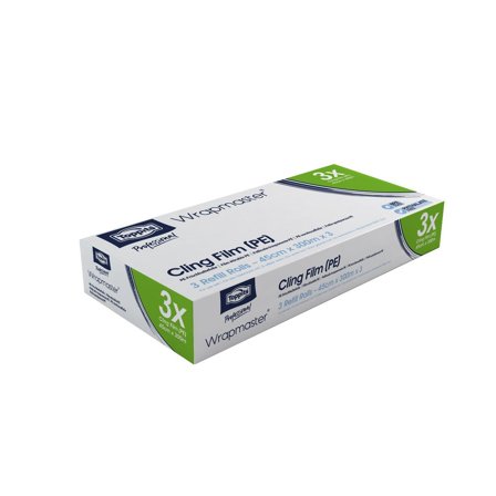 TOPPITS Plastfolie 4500 45cmx300m 3/fp - Lyreco - Kök och servering - Plast- och aluminiumfolie - Plastfolie