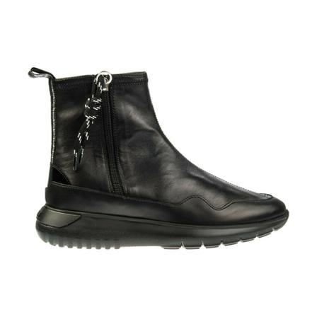Hogan, H371 Interactive 3 Shoes Zwart, Dames, Maat:38 EU,leer