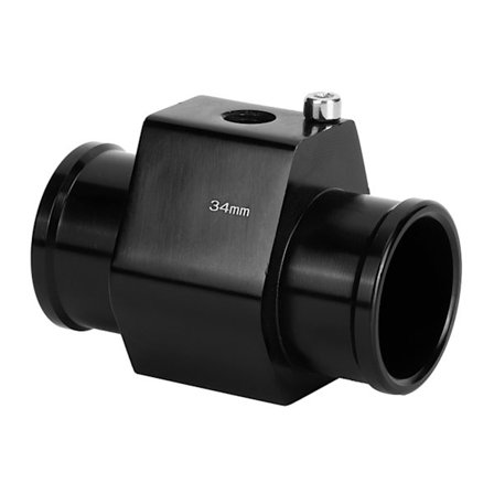Vatten Temp Ledror Temperaturmätare Kylarsensor Slangadapter 34mm 1.34in