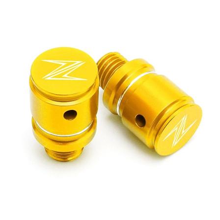 M10*1.25 For Kawasaki Z650 Z750 Z800 Z900 Z1000 ER6N Speil Hull Plugg Skruer Motorsykkel CNC Caps Monteringsbolter Deksel Tilbehør A Gull