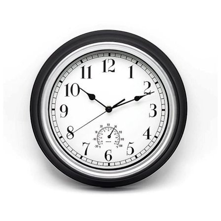 Dekorativt Klassisk Kvarts Ur Nostalgisk Væg Ur Uden Tikkende Lyd